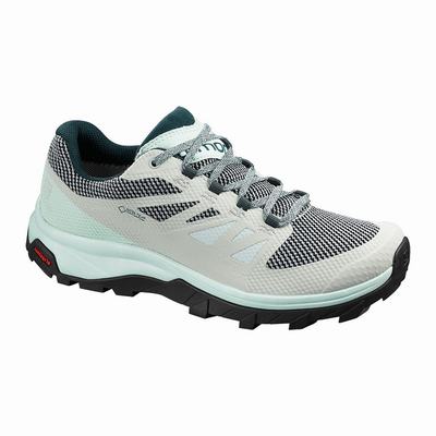 Dámské Trekové Boty Salomon OUTLINE GORE-TEX Blankyt SA59407-560